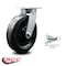 Service Caster 8 Inch Kingpinless Phenolic Wheel Swivel Caster with Swivel Lock SCC-KP30S820-PHR-BSL - alternate 2